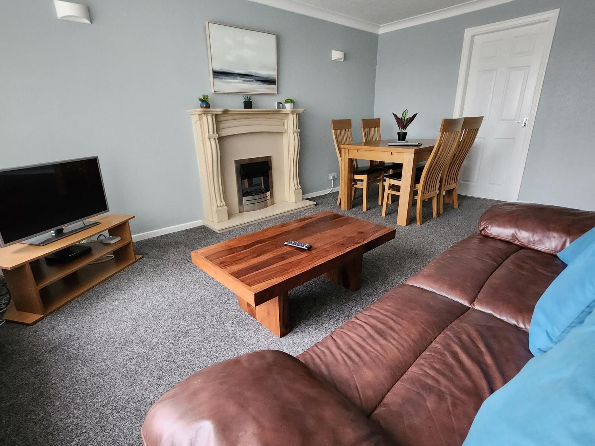 Quiet Ground Floor Apartment With Parking Morecambe Eksteriør bilde